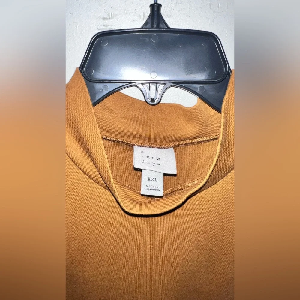 a new day Mustard Turtleneck dress - Picture 3 of 3